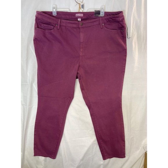 AVA & VIV high-rise skinny ankle 26W | R stetch no-gap waistband NWT - Picture 8 of 16